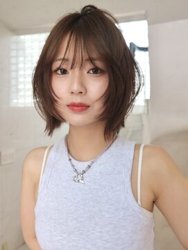 サイン 渋谷(SIGN) 20代/タッセルボブ/レイヤーボブ/ハッシュボブ/透明感カラー