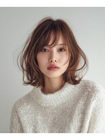 バグズ ヘアデザイン 桔梗が丘店(Baguz HAIR DESIGN) 大人抜け感ボブ×エアリーレイヤー