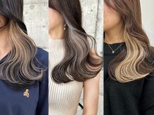 ショートボブ/レイヤーカット/インナーカラー/縮毛矯正/ボブ