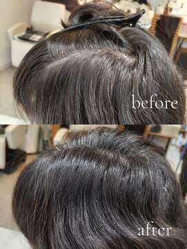 30代40代50代60代カラー専門店リタッチカラー白髪染め