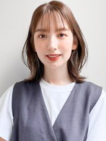 リヤン 表参道(lyann) シースルーバングくびれヘアアンブレラカラー艶感結べるボブ