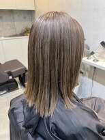 プラスシー(+C) 大人のまろやかグレージュ!福岡ハイライト/福岡白髪ぼかし