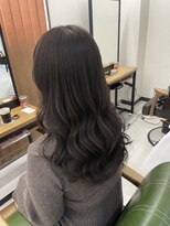 ビビ バイ マグ 岡谷店(bivi by Mag)&nbsp;ブリーチなし◎トーンダウン×巻き髪で透明感グレージュ