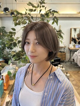カノエ 博多ミスト店(canoe) ショートボブ