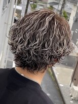 リベラル(liberal)&nbsp;サーフカール×ホワイトハイライト