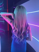 ブランシスヘアー(Bulansis Hair)&nbsp;ホワイトミルクティーインナーブルー