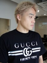 メンズサロンオー 宮崎(Men's salon O.) ベージュカラー メンズショート 刈り上げ ツーブロック