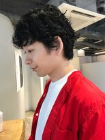 ナヌーク シブヤ(nanuk shibuya)&nbsp;メンズパーマニュアンスパーマショートパーマスペインカール