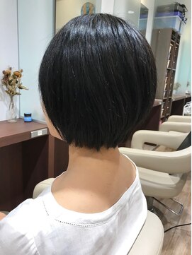 リプルヘアー ウエスト(ripple hair west) ショートボブ