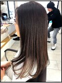 カット+シルクリッチカラ―(VERYモデル滝沢眞規子さん)の髪色