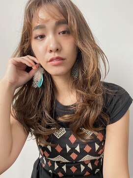 ルービック 難波(Rubik's) 外国人風デジタルパーマ/大人かわいい