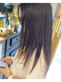 『京都 ルーナヘアー』髪質改善 縮毛矯正ストレートヘア