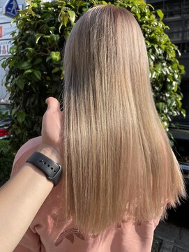 インスヘアー 東加古川店(INCE HAIR) 【INCE HAIR】 ブロンドベージュ×ダブルカラー