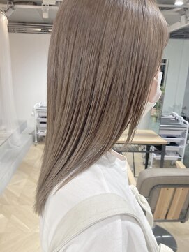 コード 四条河原町駅店(CHORD) 京都 河原町 美容室 ミルクティーベージュカラー 髪質改善