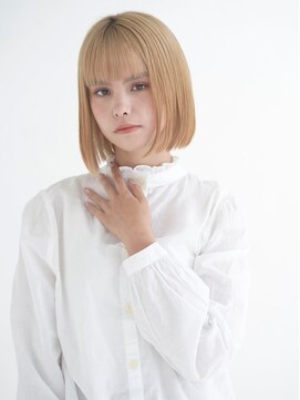 ルクスドレ 新宿(Luxe doree') くびれヘア/アースカラー/地毛風カラー/大人ヘルシー[新宿駅]