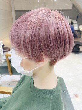 デイズ(days) ボブルフピンクベージュくびれショートウルフボブ小顔カット原宿