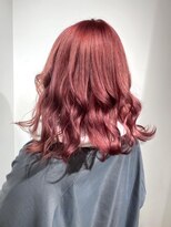 クアトログランシュ 水戸店(QUATRO×GranCieux) ピンク×ブリーチ1回【水戸/ブリーチ/ハイトーンカラー】