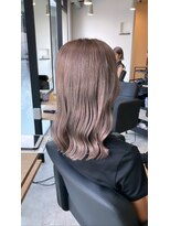 ラフ 難波店(LAFF)&nbsp;#黒髪#ボブルフ#ネビージュ#小顔#ワンレン