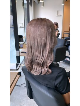 ラフ 難波店(LAFF) #黒髪#ボブルフ#ネビージュ#小顔#ワンレン