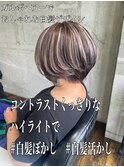 白髪ぼかし　白髪いかし　ハイライト　グレイカラー　ガルボ