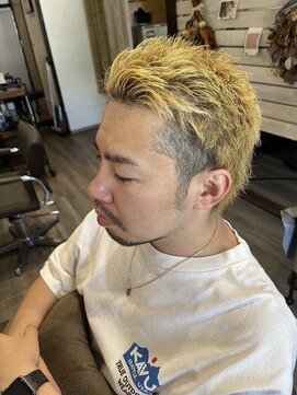 ペアツリー(Pear tree) ツーブロ×スパイキーショート