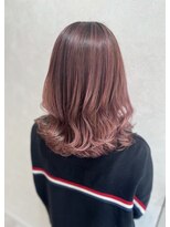 アッシュ 八王子店(Ash)&nbsp;ハイライト/バレイヤージュ/ピンクベージュ/イルミナカラー
