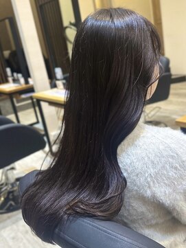 アトリエコア(Atelier Coa) 髪質改善トリートメントミルクティーベージュカラーくびれヘア