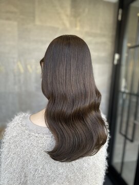 メゾン アヴァロ(Maison Avallo) #韓国ゆる巻きロングヘア　#マットグレージュ