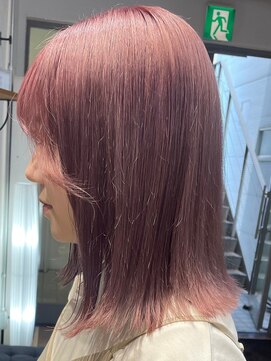 ロア 福岡天神本店(LORE) ダブルカラーベージュカラーケアブリーチカラーハイトーンカラー