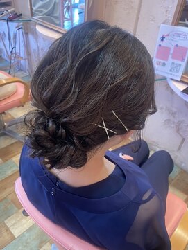 ミーネピンク 行徳(Miene Pink) 大人かわいいヘアアレンジ20代30代40代_☆Pink行徳駅妙典駅