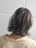 【当店人気No1☆】ポイントハイライト（白髪ぼかしも◎）カラー　￥9300
