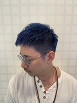 銀座マツナガ 神田店&nbsp;ブルー短髪