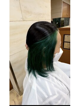 ピュア ポイント 和光店(PURE POINT) インナーカラー／グリーンカラー