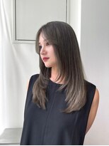 フェイスレイヤー×グレージュ