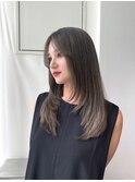 フェイスレイヤー×グレージュ