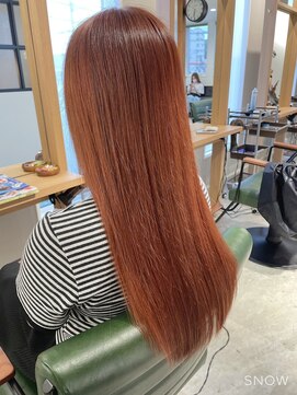 エミュ(e'Mue) オレンジヘア