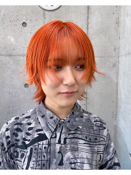 インク 渋谷(INK.) オレンジ 中性ウルフ