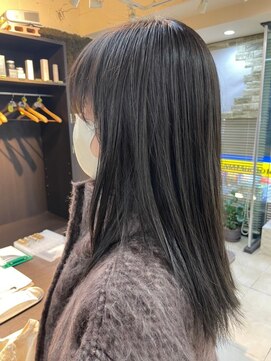 インパークス 椎名町店(INPARKS) ツヤ感セミロング/グレージュ