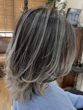 ジブドオブジェ(Jib d'obj) 八尾/ハイライト/髪質改善/酸性ストレート/サラ艶髪/ブリーチ