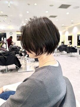 バンプ ギンザ(BUMP GINZA) 30代/40代/50代◎絶壁解消/白髪ぼかし/大人小顔ショート【湯本】