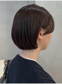 ボブミニボブショートショートボブぱっつん前髪