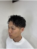 スパイラルパーマ