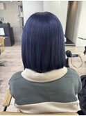 ブルーシルバーイメチェンブルーブラックケアブリーチ所沢