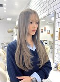 【レイヤーカット】×【ハイトーンカラー】