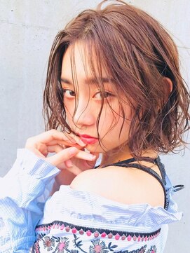 ディーバ 銀座(D.I.E.V.A) 20代30代40代50代大人可愛い丸みショートボブブラウンベージュ