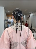 お呼ばれヘアセット