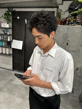 ネクストネオ 静岡(NEXT NEO) NEXTNEO壮真/メンズ/短髪パーマ/スパイキーショート/王道/カラー