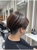 レディース刈り上げ ツーブロック ハンサム 髪質改善 奈良 桜井