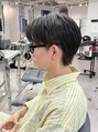 ユーフォリア 渋谷グランデ(Euphoria SHIBUYA GRANDE)&nbsp;襟足ありのセンター分けメンズカット♪