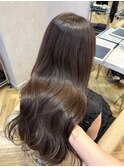 ●イノアカラーで叶う上品な艶髪ブラウン☆